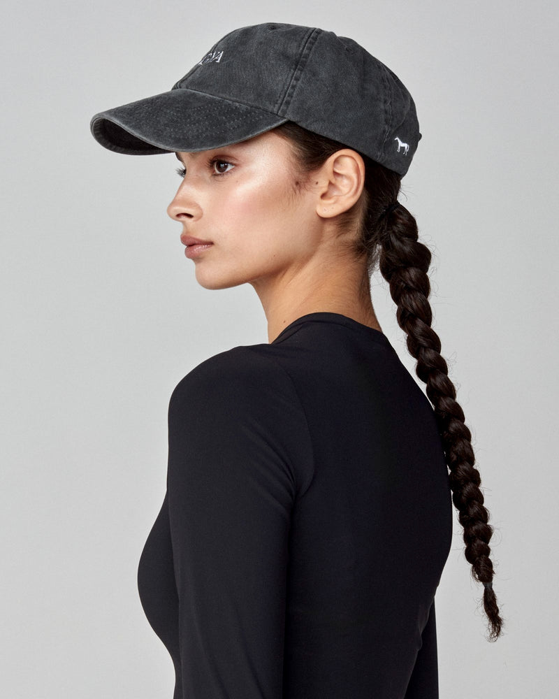 Horse Cap in Black