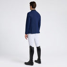 Lightweight Jersey Zip Show Jacket in Navy