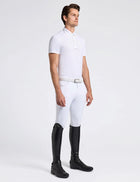 Jersey Short Sleeve Show Shirt in White