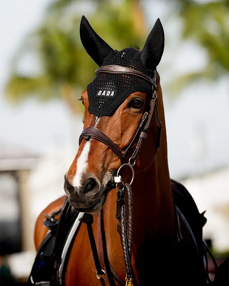 Polias Ear Bonnet in Black