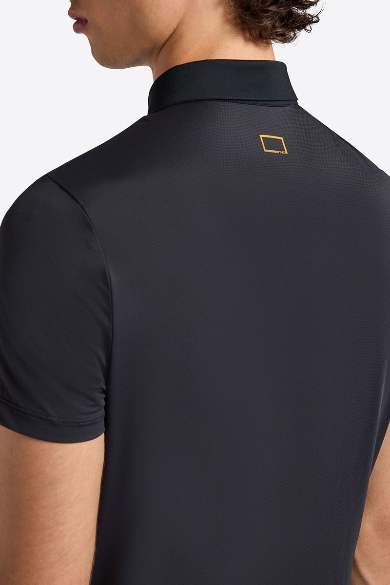 Micro-Perforated Training Polo in Navy