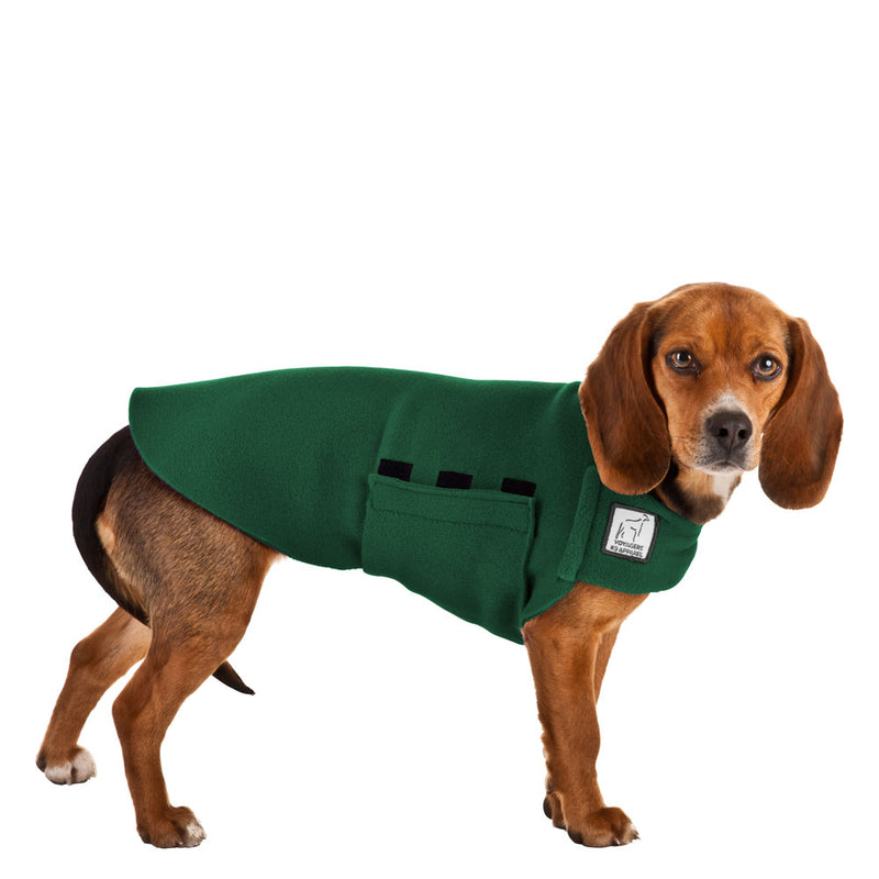 Beagle Tummy Warmer in Green