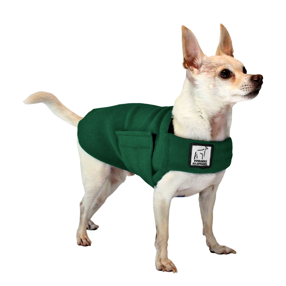 Chihuahua Tummy Warmer in Green