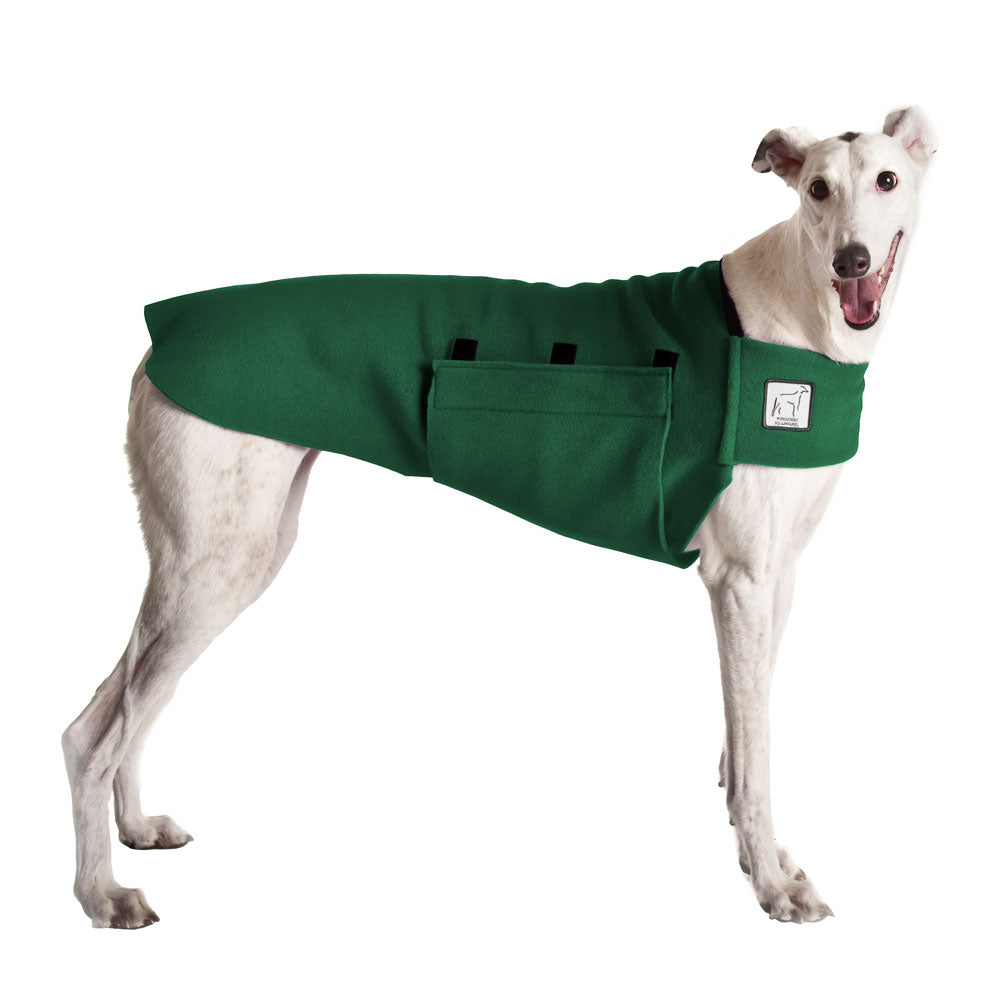 Greyhound Tummy Warmer in Green