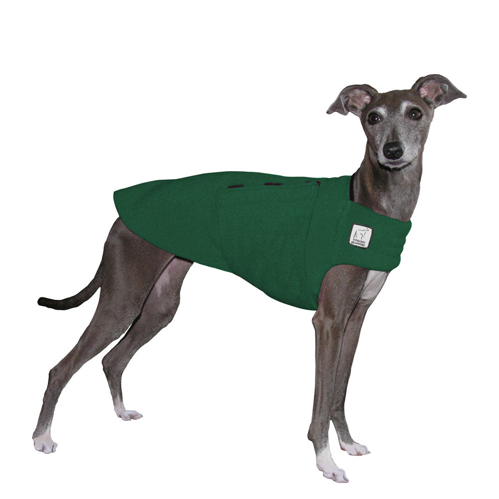 Italian Greyhound Tummy Warmer in Green