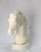 Horse Sculpture Candle in Soy White